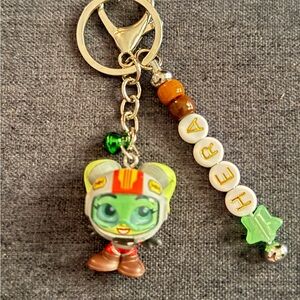 Star Wars Hera Syndulla Doorables Beaded Keychain | Rebels | Handmade